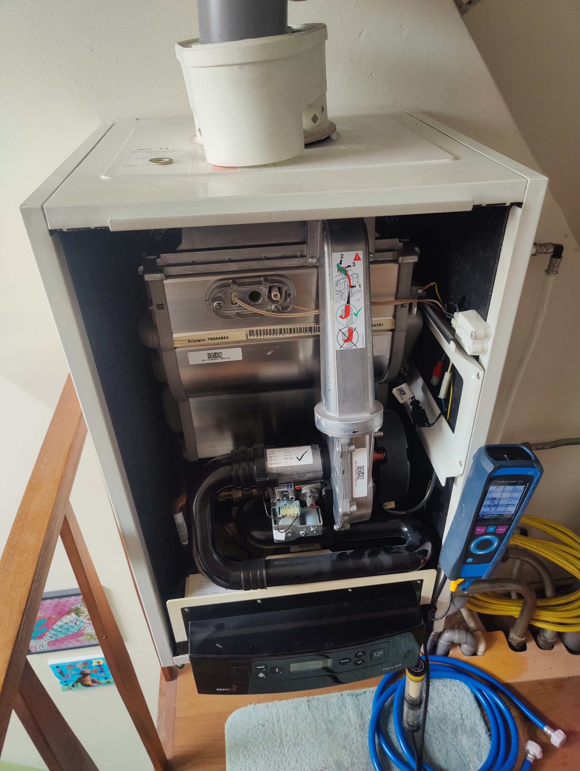 Nefit cv ketel storing